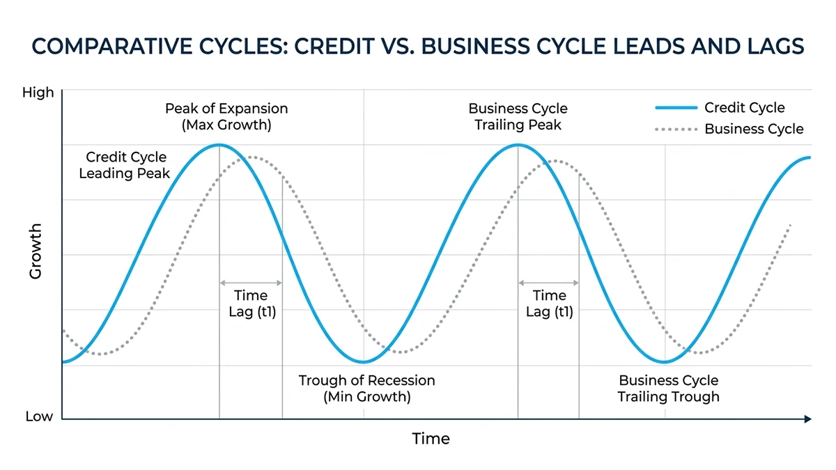 Credit Cycle vs Business Cycle Chart