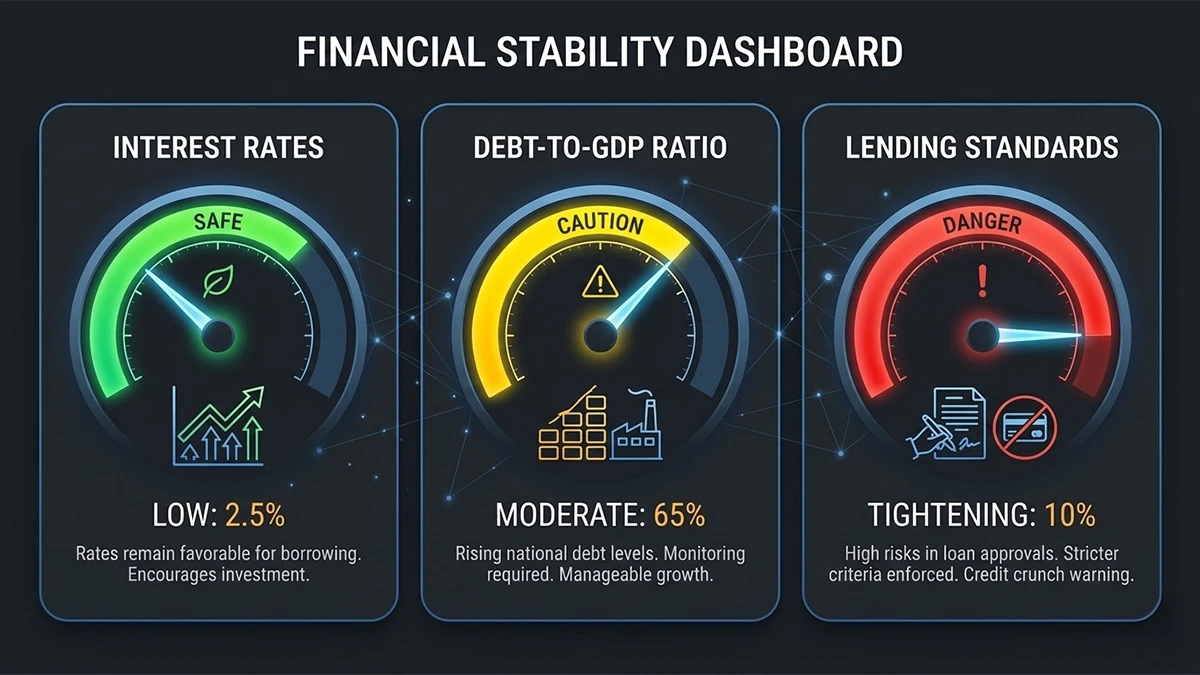 credit cycle indicators warning signs