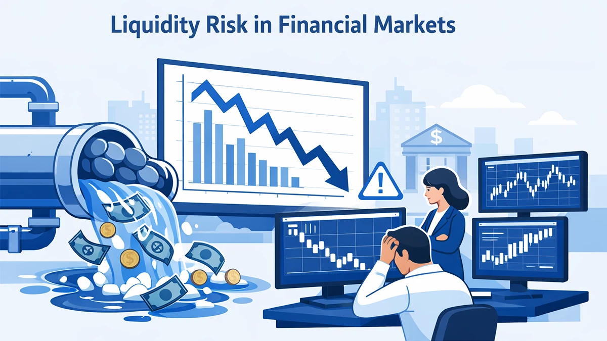 Liquidity Risk in Financial Markets: 4 Critical Risks